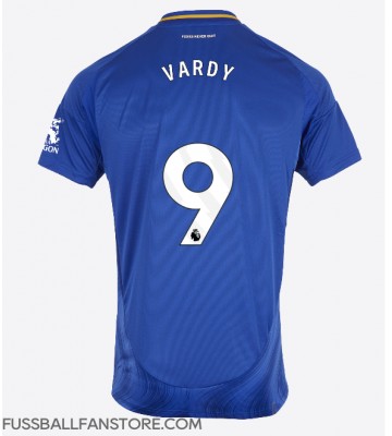 Leicester City Jamie Vardy #9 Replik Heimtrikot 2024-25 Kurzarm